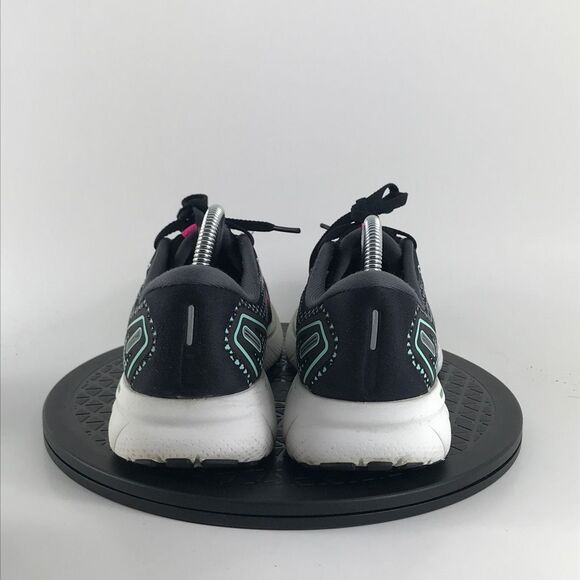 Brooks Ghost 14 Black/Pink Athletic  Running Shoes 1203561B013 Women’s Size 10 - Picture 6 of 12